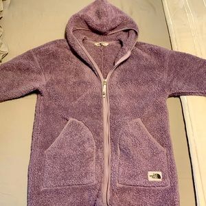 Girls North Face Fleece jacket size L 14/16